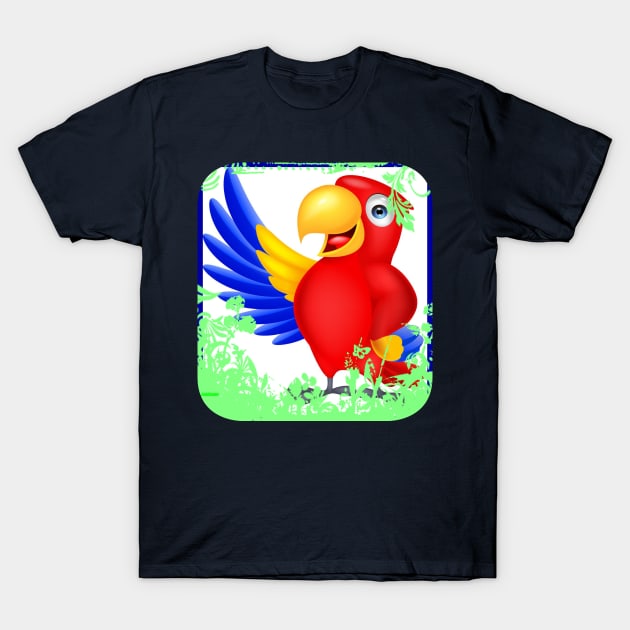 loro, amante de los loros, loro regalo, dueño de loro, loro gracioso, parrot, parrot lover, parrot gift, parrot owner, parrot funny T-Shirt by Lebihanto